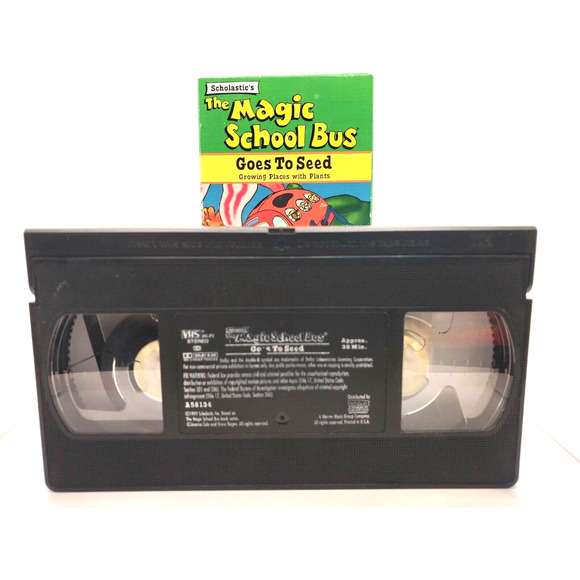 The Magic School Bus Butterflies And Goes To Seed: Two VHS From 1998 and 1999) - Picture 10 of 10